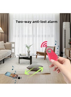 Generic Charging Water Drop Bluetooth Anti-lost Device Smart Bluetooth Locator Water Drop Two-way Anti-lost Device Mobile Phone Anti-lost Device-Color:Battery Model With Random Colors  - Image 1