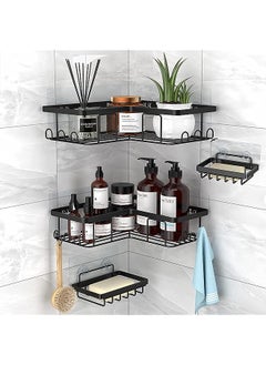 Corner Shower Caddy, Shower Organizer Corner Shower Shelf with 12