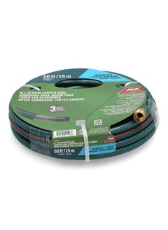 ACE Medium Duty Brass Coupler All-Season Garden Hose Multicolour 5/8 Inch x 50 ft 7599665 