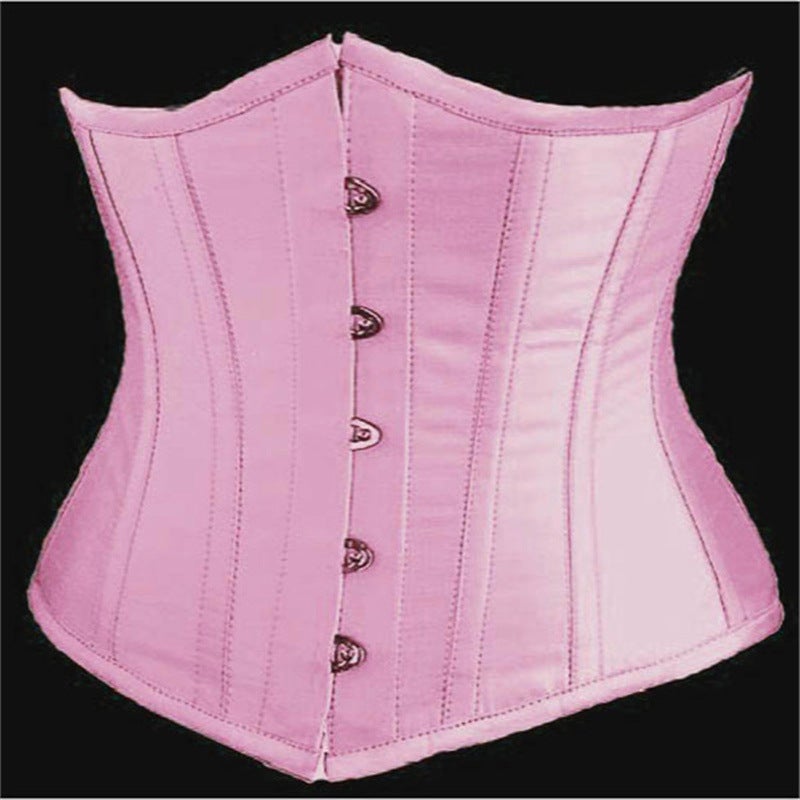 Corset Classical Waist Seal Waist Clip Belly Corset Vest Court Corset Short - Image 3