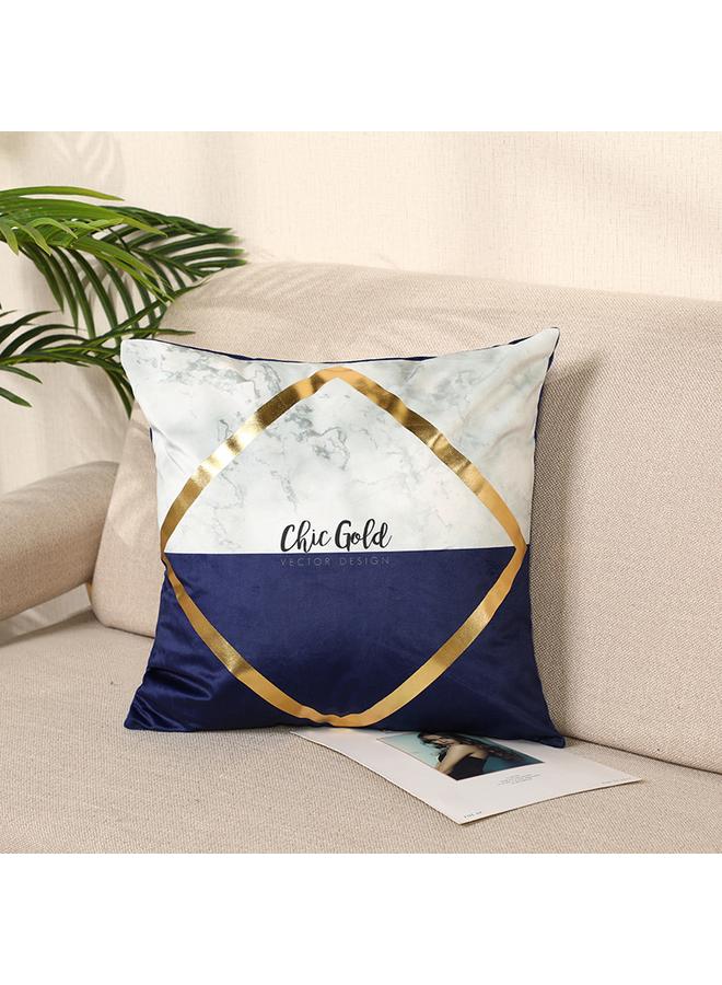 الأزرق جي دبليو Lisi المخمل المطبوع وسادة ساخنة - Image 4