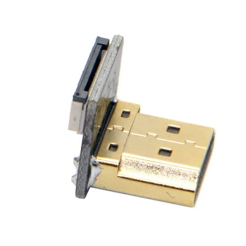 JSER CYFPV HDMI Type A Male Connector Down Angled 90 Degree for FPV HDTV Multicopter Aerial Photography - Image 4