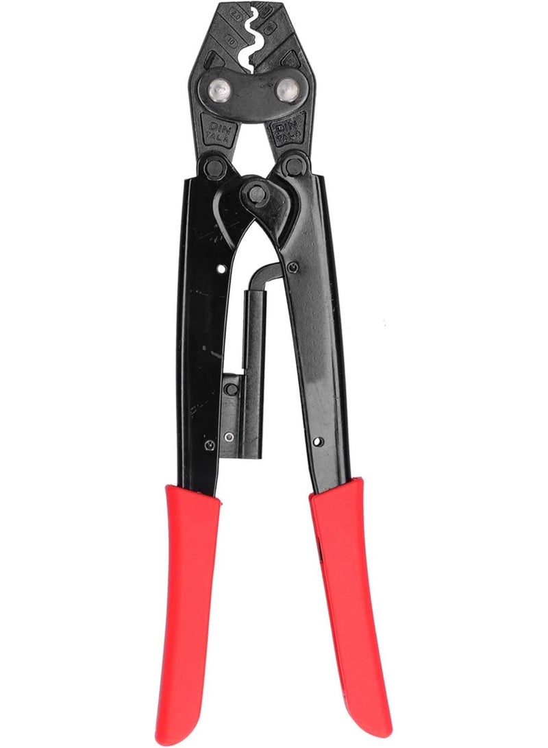 GGOOT Ratchet Terminal Crimper,Manual Crimping Pliers SK‑8 Chrome Vanadium Alloy Steel Cold Pressing Ratcheting Pliers Crimping Tool Industrial Hardware  - Image 1