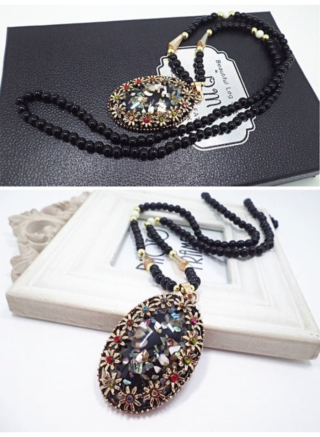 NIBEMINENT Geometry Leisure Sweater Necklace - Image 2