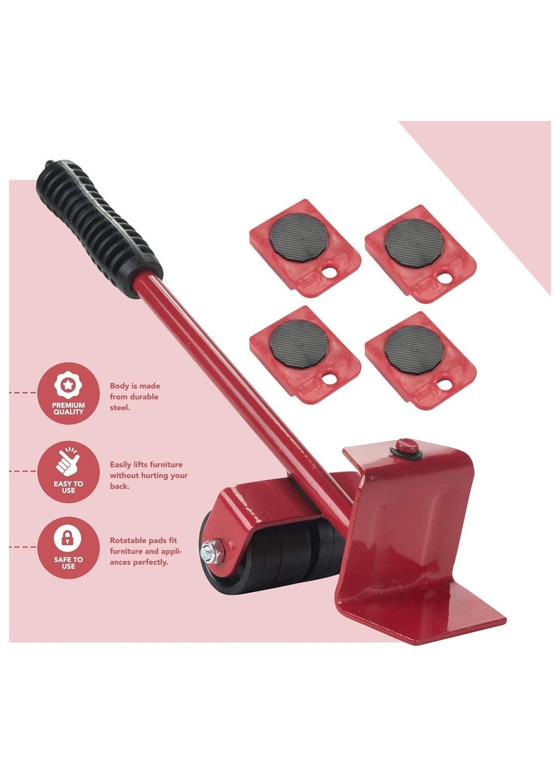 Generic urniture Appliances Mover Glider Lifter Slider Roller Logistics Helper Tool Set System - Heavy Duty and Durable | Make Moving Rearranging Safe Convenient and Easy  - Image 3