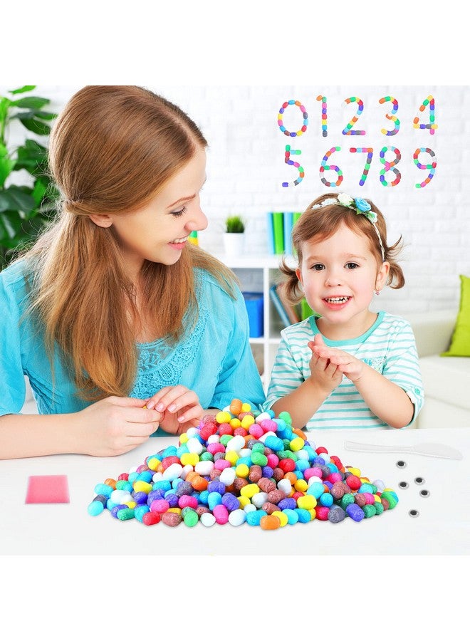 Junkin 2000 Pcs Magic Foam For Crafts Bulk Puffs Corn Craft Kit For Preschool Diy Kindergarten School Stem Building Model Toys Stimulates Creativity Supplies Back To School Crafts - Image 5