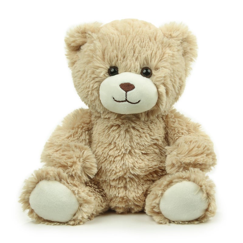 Plushland Classic Teddy Bear Stuffed Animal Plush Toys Small Brown Plush Bear Home Party Plushies Decoration for Kids and Adults 10 Inches Furry - Image 3
