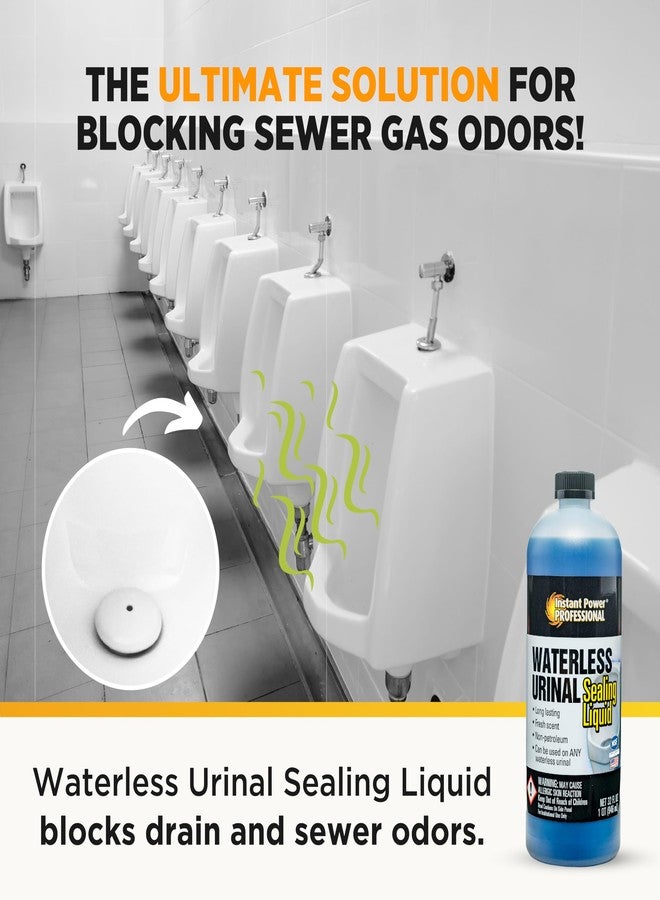 Instant Power Professional Waterless Urinal Sealing Liquid – Cleaner and Deodorizer, Ready to Use, Neutral pH, 32 Fl Oz - Image 4