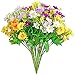 Everwin EVER WIN EverWin Artificial Fake Flowers Daisy Bouquets for Decoration Outdoors Silk Faux Wild Multicolor Colorful - Image 2