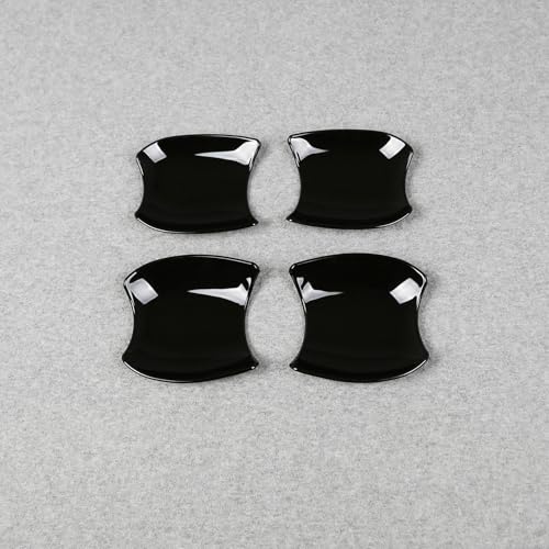 Beautost Fit for Subaru New Forester 2025 2026 Door Bowl Handle Cover Trims Piano Black - Image 3
