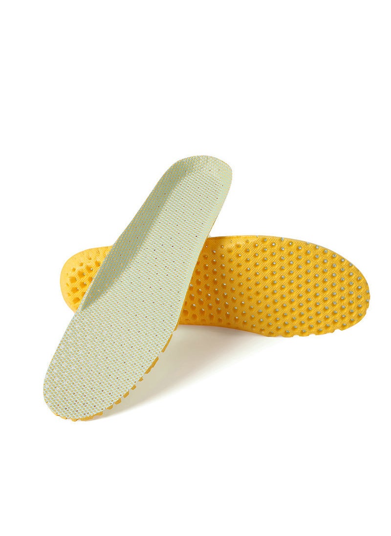 Generic Mens Soft EVA Military Training Insoles Light orchid 