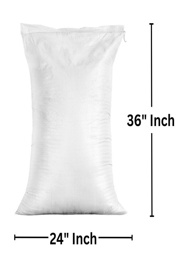 Singhal HDPE White Bags for Packaging Food Products - Ideal for Vegetables, Grains, Wheat, Rice, Sugar, and More - Size 24x36 Inch Set of 4 Pieces - Image 2