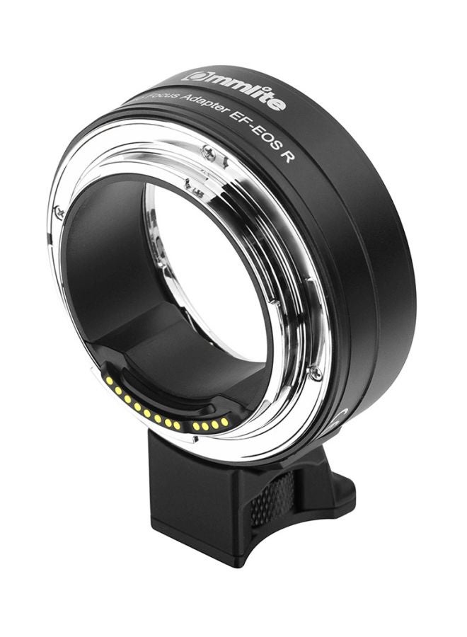 Adapter Ring For Canon EOS R RF-Mount Full Frame Camera Black - Image 1