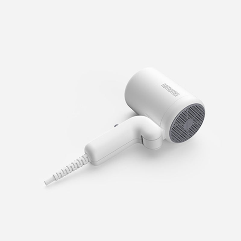 general A protective electrical appliance hotel hair dryer student mini folding hair dryer Na Mei straight hair curly hair gift Single White-Hair Dryer