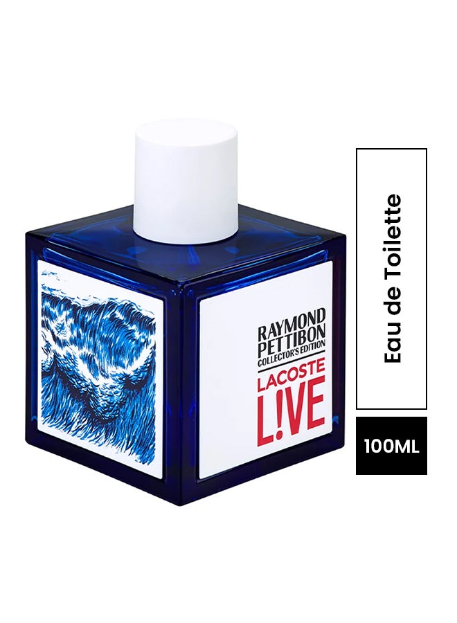 LACOSTE Raymond Pettibon Collector's Edition Live EDT 100ml - Image 1