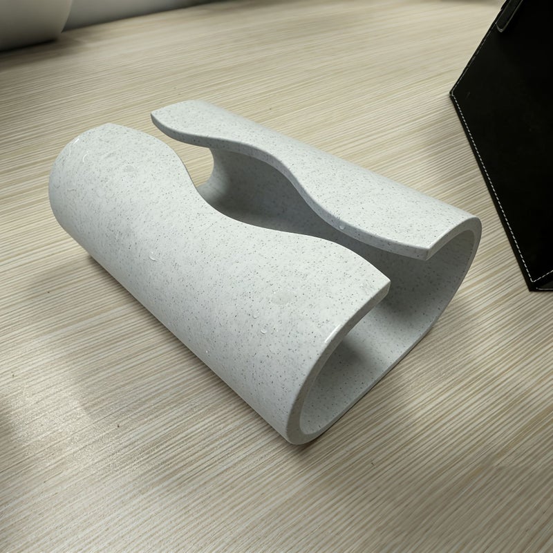 Marble Decorative Curly Tissue Box Holder for Bathroom Living Room Office - Image 5