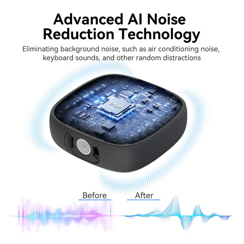 AIRHUG Conference USB Microphone, Desktop Computer Mic, Noise Canceling, Mute Button & LED Indicator, Plug & Play for Video Conference, Gaming, Online Class, Compatible with Windows & MacOS - Image 5
