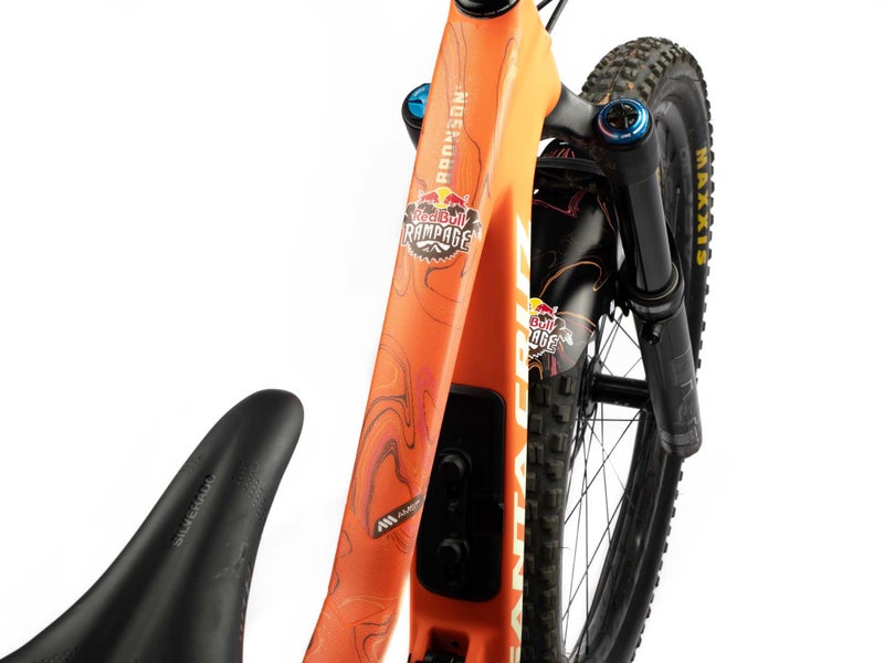 All Mountain Style Bike Frame Protector Extra Red Bull Rampage Ridgeline - Universal Fit, 10-Piece Set for Down Tube, Chainstay, Cable Wear, High-Impact Honeycomb PVC - Image 4