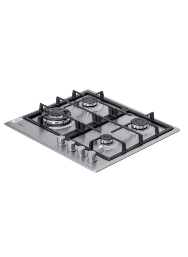 Terim TERBIGH905SS, 90 cm Built-in Gas Hob, Flame Failure Device, Cast Iron Pan Supports, Gas Conversions Kit, Made in Turkey TERBIGH905SS black - Image 4