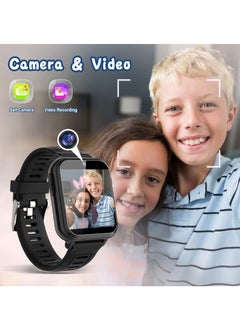 Kids Smart Watch, Smart Game Watch with 24 Games, HD Touch Screen, Video, Camera, Music Player, Pedometer, Flashlight, Alarm Clock, Kids Watches for 5-12 Year Olds Boy/Girl (Black) - pzsku/Z5CB41D9EC0E29776F027Z/45/_/1695133974/c12212b8-b7cf-4853-81e2-621631f308a1