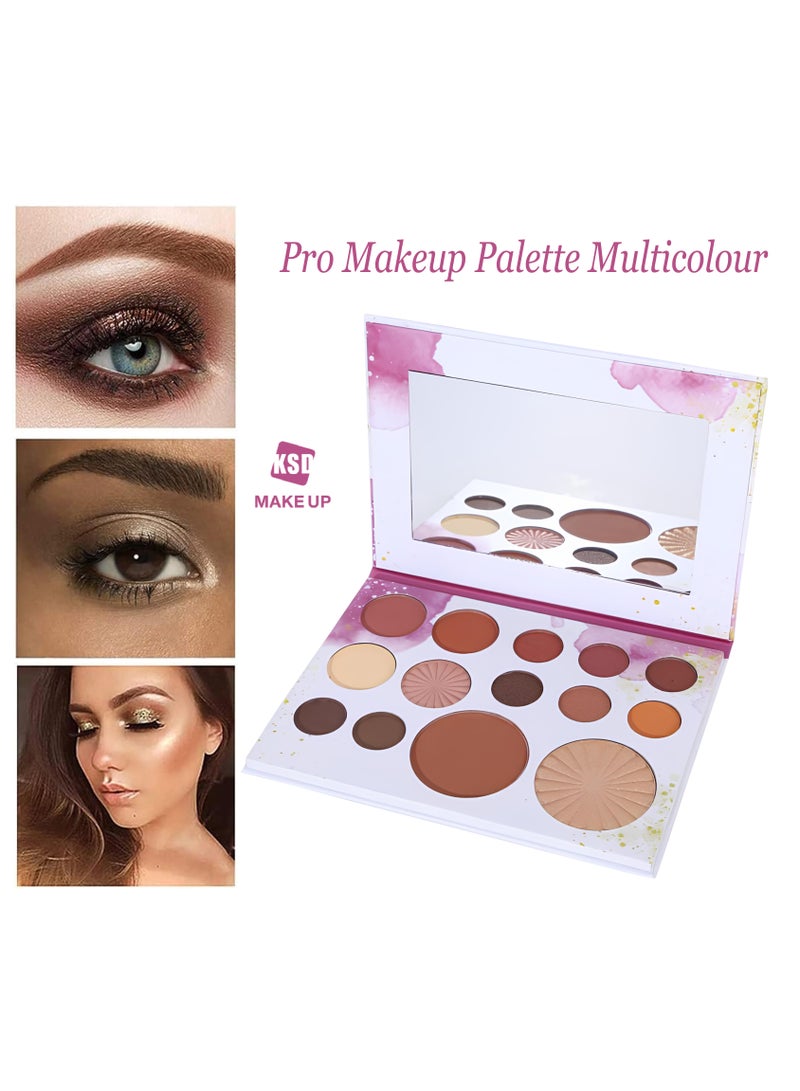 كي إس دي علبة مكياج احترافية متعدد الألوان