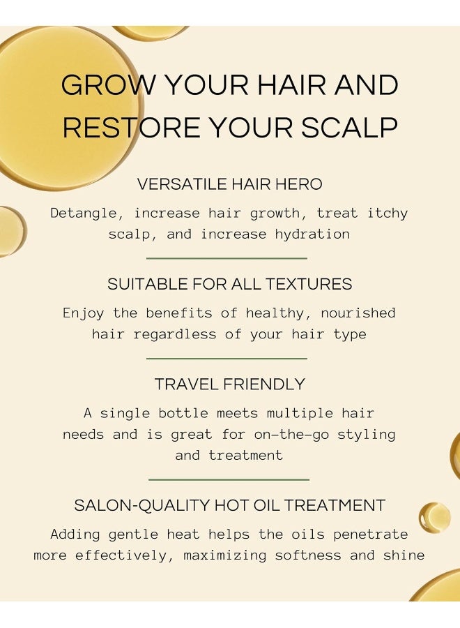 رايتيوس روتس Righteous Roots Rx 4fl oz - Growth, Anti Frizz and Thickener - Image 3