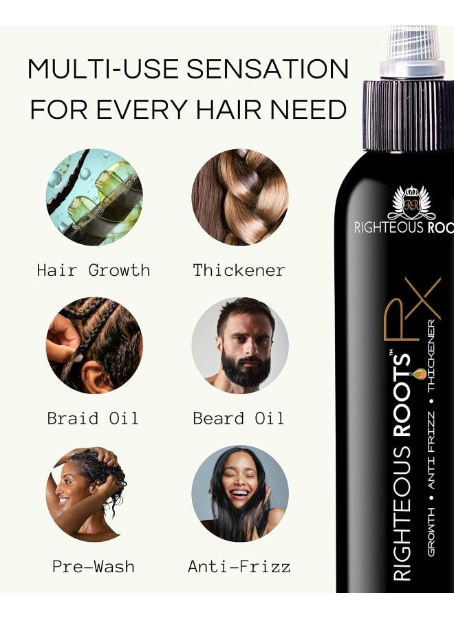 رايتيوس روتس Righteous Roots Rx 4fl oz - Growth, Anti Frizz and Thickener - Image 2