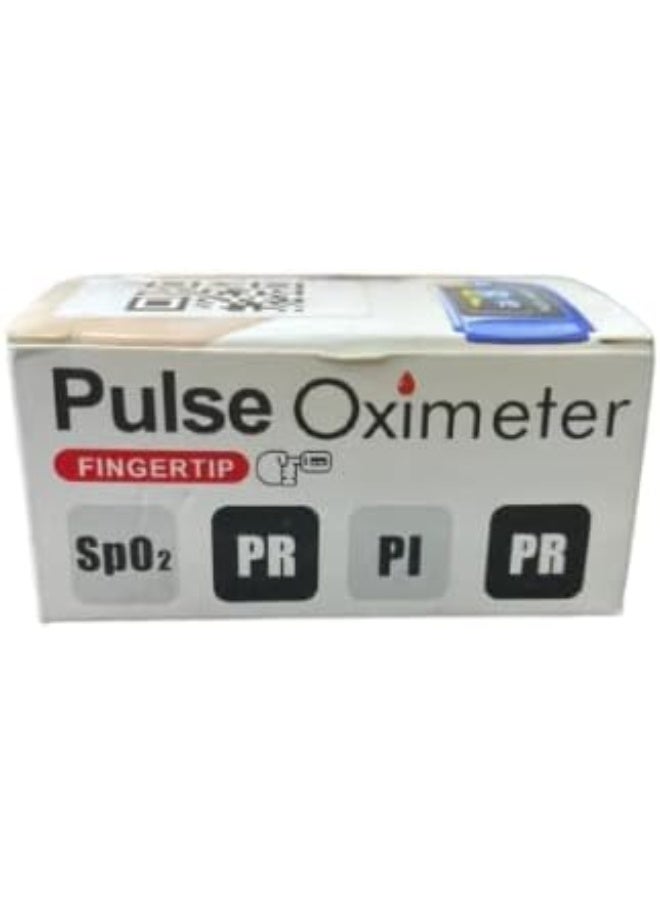 Pulse Oximeter جهاز قياس نسبة الأكسجين في الدم – دقيق وسهل الاستخدام مع بطاريات مرفقة لمتابعة معدل ضربات القلب - Image 2