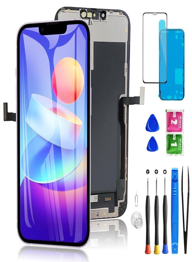 Diykitpl for iPhone 13 Pro Max Screen Replacement 6.7 Inch, 3D Touch LCD Display for A2484, A2641, A2644, A2645, A2643, with Repair Tools Kit+Waterproof Frame Adhesive Sticker+Screen Tempered Protector - Image 1