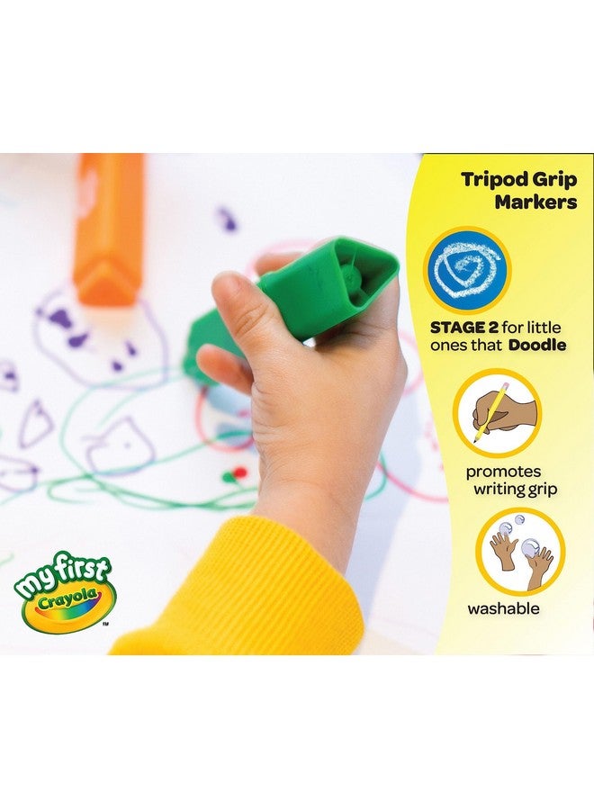Crayola MFC Washable 8 Count Triang Marker - Image 5