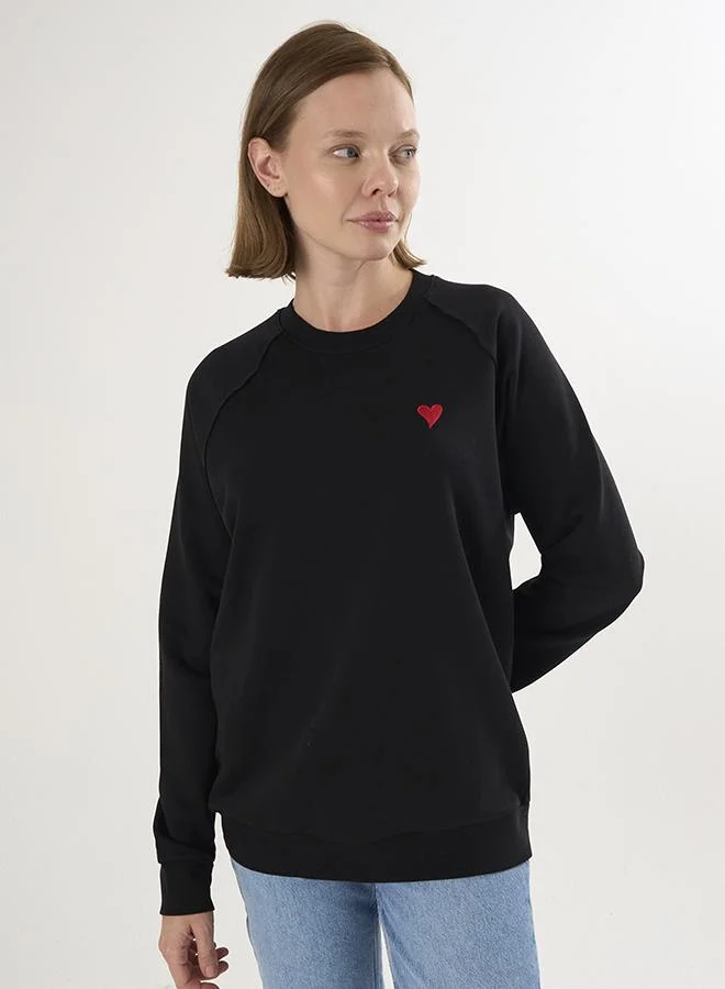 فيليكس هاردي Basic Crew Neck Sweatshirt