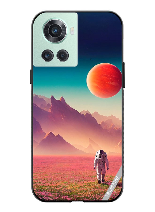 VR CREATIVE Protective Case Cover For OnePlus Ace An Astronaut In A Spacesuit Walks Around An Alien Planet And Explores Its Surface Design Multicolour - Image 1