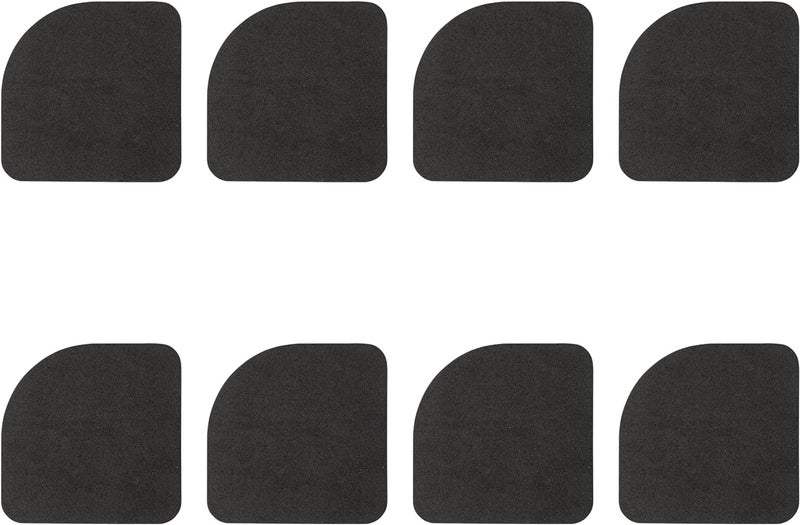 LUCCI 8 PCS Anti Vibration Pads for Washing Machine Stops Washer Dryer Noise Moving Shaking Walking Skidding Appliance Anti Vibration Washing Machine Support Feet Stabilizer Mat Pack of8 - Image 1