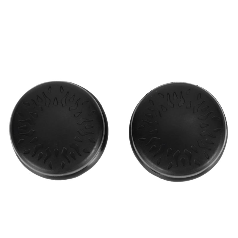 2Pcs Thumbstick Soft Silicone Cover Grip Stick Joystick Controller Gamepad Key Cap for PS5Black - Image 3