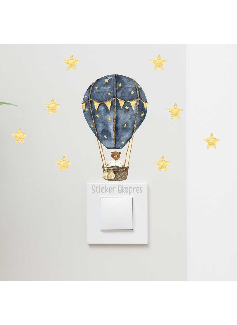 Sticker Express Bear Balloon and Stars Decorative Socket Sticker - pzsku/Z5CB4736817F4BE62B624Z/45/_/1725725101/c40eb8d4-b184-4f4c-bcad-8bb2a0abf754