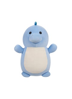 Squishmallows 14 inch Large Plush Grayson Blue Dinosaur Hugmee Officially Licensed Kellytoy Plush Toy Colorful Soft Gift for Kids Girls & Boys Washable Squishy Stuff Toy Multicolor All Age  - Image 1
