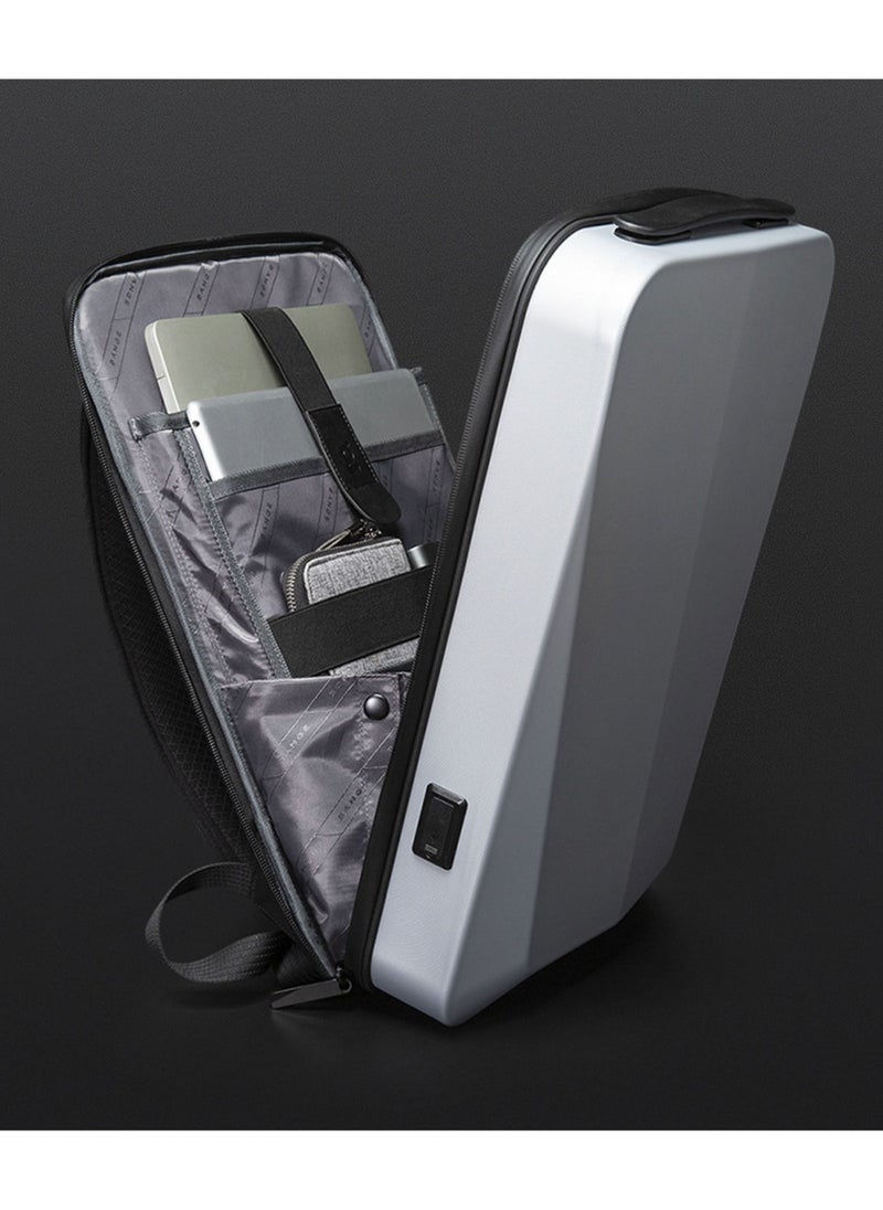 نان براند - حقيبة ظهر كمبيوتر تجارية مقاومة للماء مع USB - Image 1