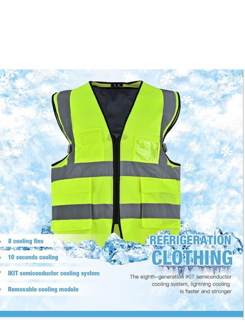 Nefsy 1st Air Condition jacket outdoor, Cold and Hot, control your body temperature 15°-20°-25°-30°-35°. instant work in 10 seconds in hot summer or cold winter, all year.  - Image 3