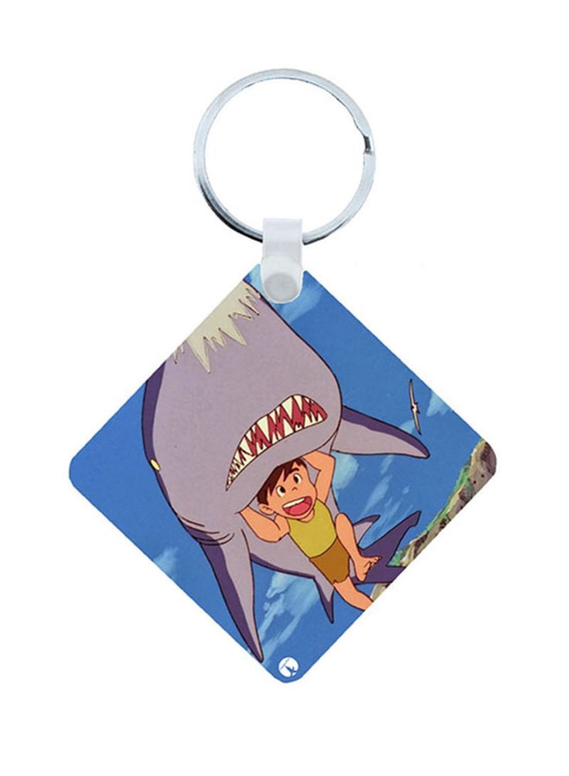 RKN The Adnan And Lina Wooden Keychain