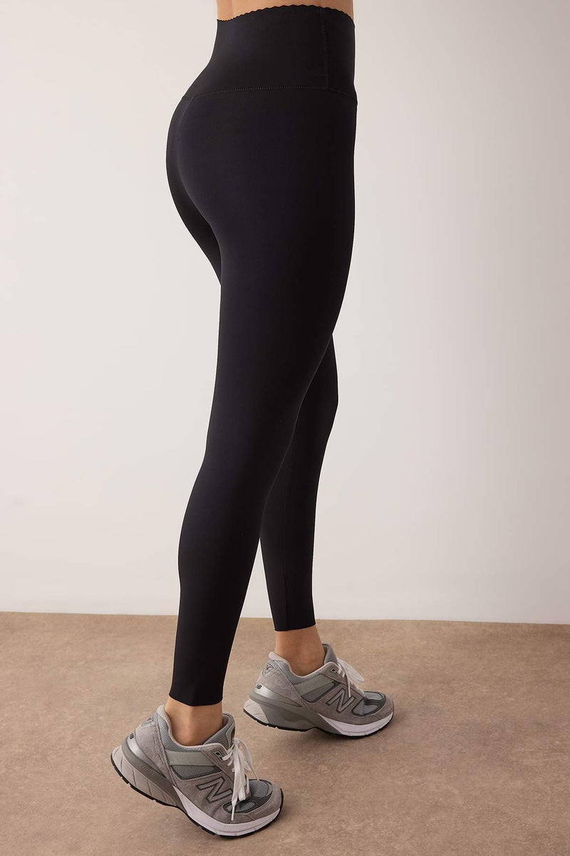 trendyol Black Matte Look Extra Gathering Knitted Sports Leggings Thmaw26Ty00019 - Image 4