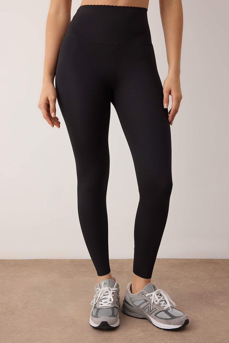 trendyol Black Matte Look Extra Gathering Knitted Sports Leggings Thmaw26Ty00019 - Image 3
