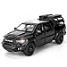 BDTCTK Dodge Ram Mammoth PickUp Truck Model Car Zinc Alloy Pull Back Toy car with Sound and Light for Kids Boy Girl GiftBlack - Image 3