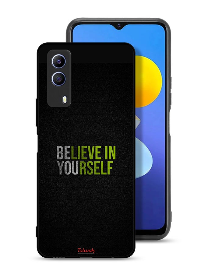 Tolwak Vivo T1x Protective Case Cover Believe In Yourself - Image 1