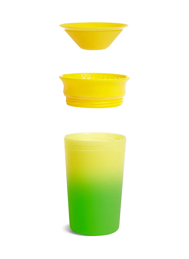 Munchkin Miracle 360° Colour Changing Sippy Cup 9 Oz/ 266ml Yellow