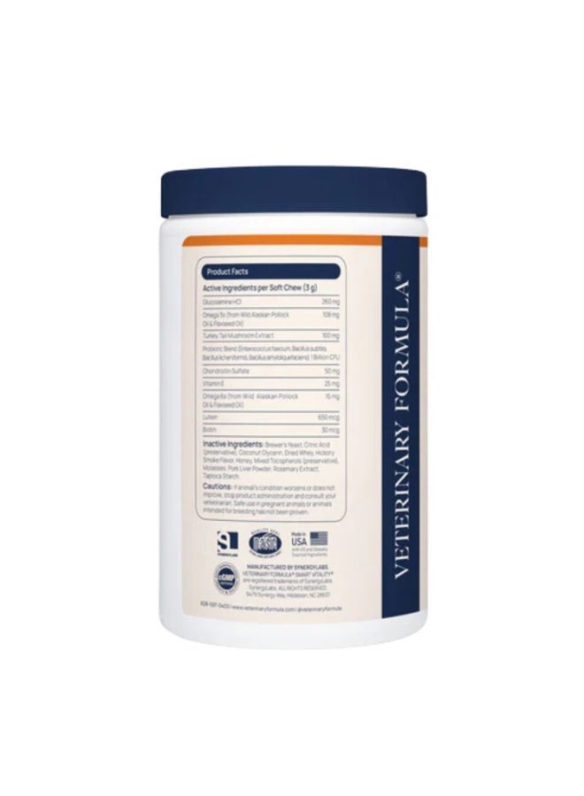 SynergyLabs Veterinary Formula Smart Vitality Senior Support Supplement For Dog – 180g [Count - 60] - Image 5