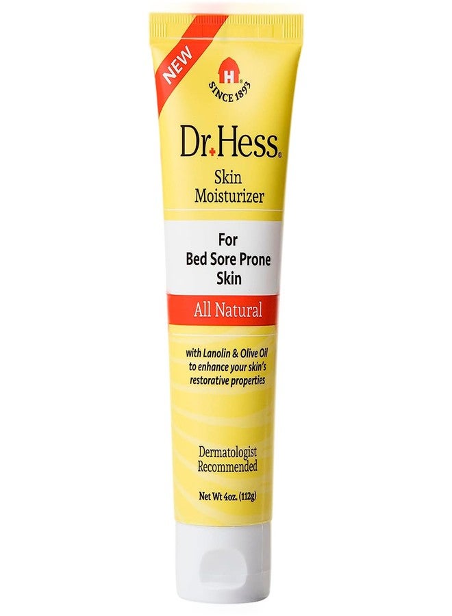 Dr Hess Dr. Hess Skin Moisturizer for Bed Sore Prone & Dry Skin, All Natural with Lanolin, Olive Oil, Jojoba Oil & Beeswax, Paraben & Sulfate Free, Hydrating Body & Face Cream, 4 oz - Image 1