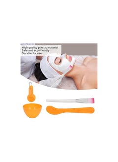 MIRFA Facial Mask Bowl Kit - 6 Pieces - Orange  - Image 2