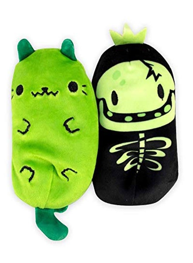 Cats vs Pickles - Scary Collection #2 - Catzilla, Count Catula, Coder Cat, & Skully - 4-Pack - 4" Cute Cuddly Collectible Bean Plush Toy - are You Team Cat or Team Pickle? Collect Them All! - Image 4