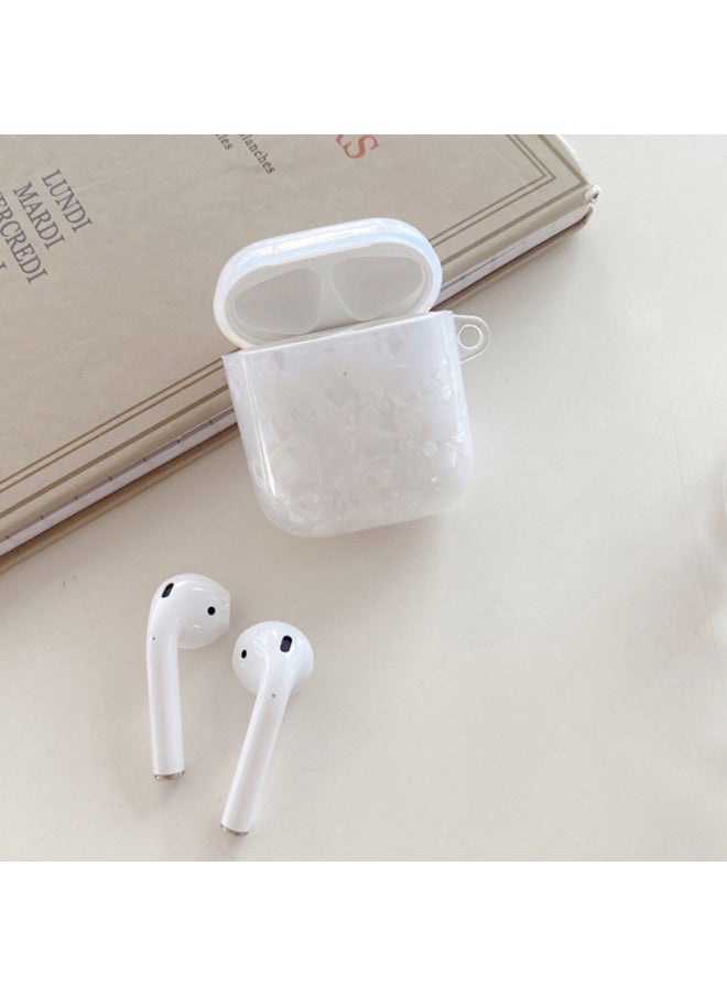 Generic - Suitable For AirPods Protective Case 2 Generation Shell Pattern Bluetooth Earphone Case Protective Case Anti-drop Wear-resistant Portable-Color:Pink-Applicable Models:AirPods Pro 2 - Image 1