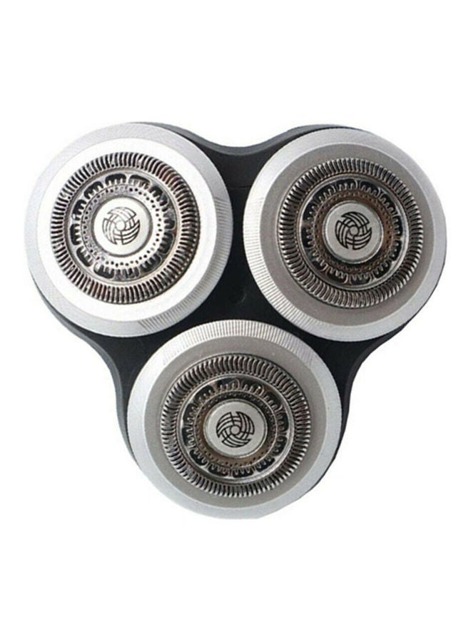 NIBEMINENT Shaver Replacement Head Black/Silver - Image 2